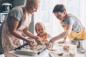 Cozinhando com os Filhos